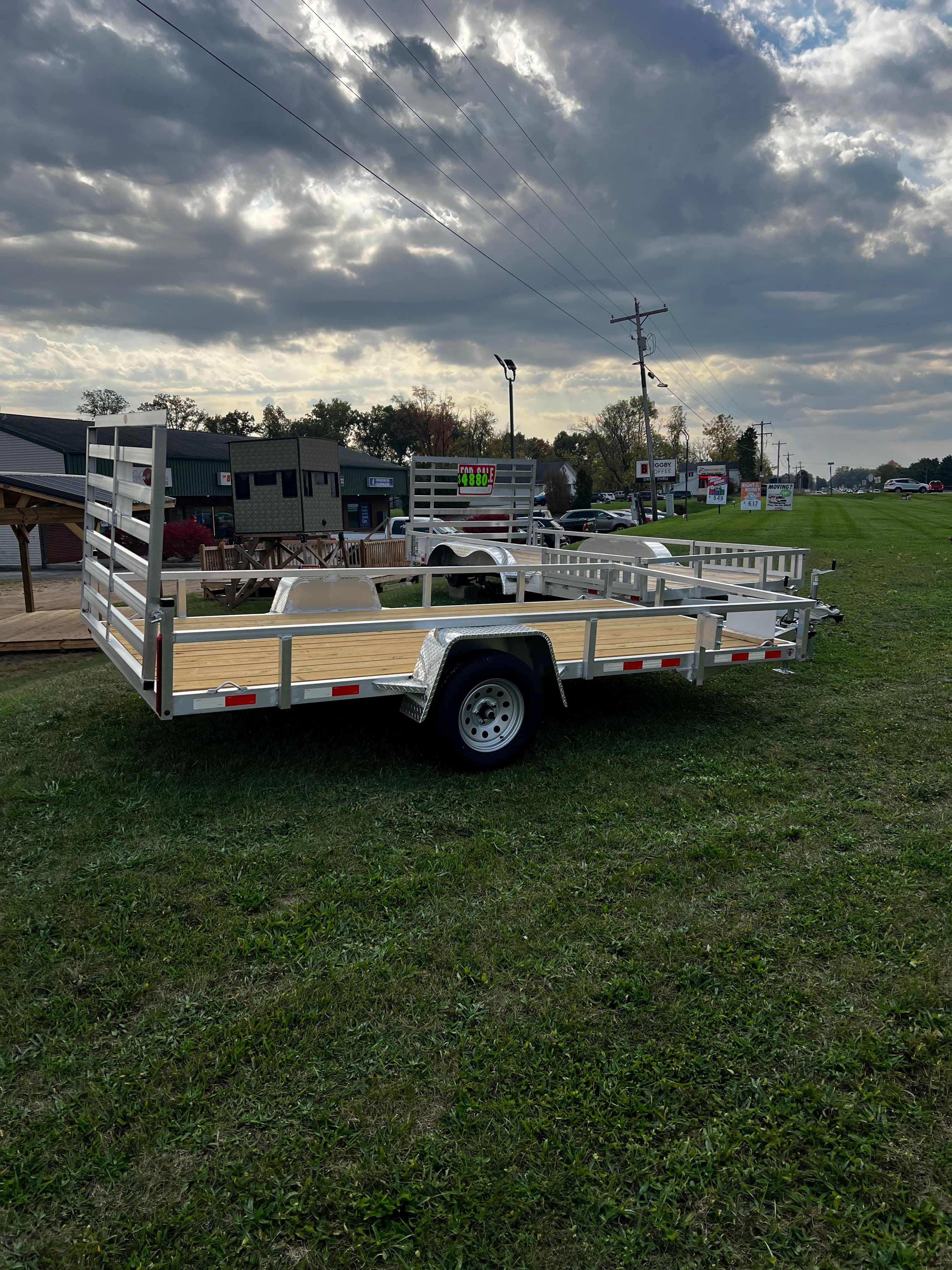 7x14 Aluminum Pro Utility Trailer