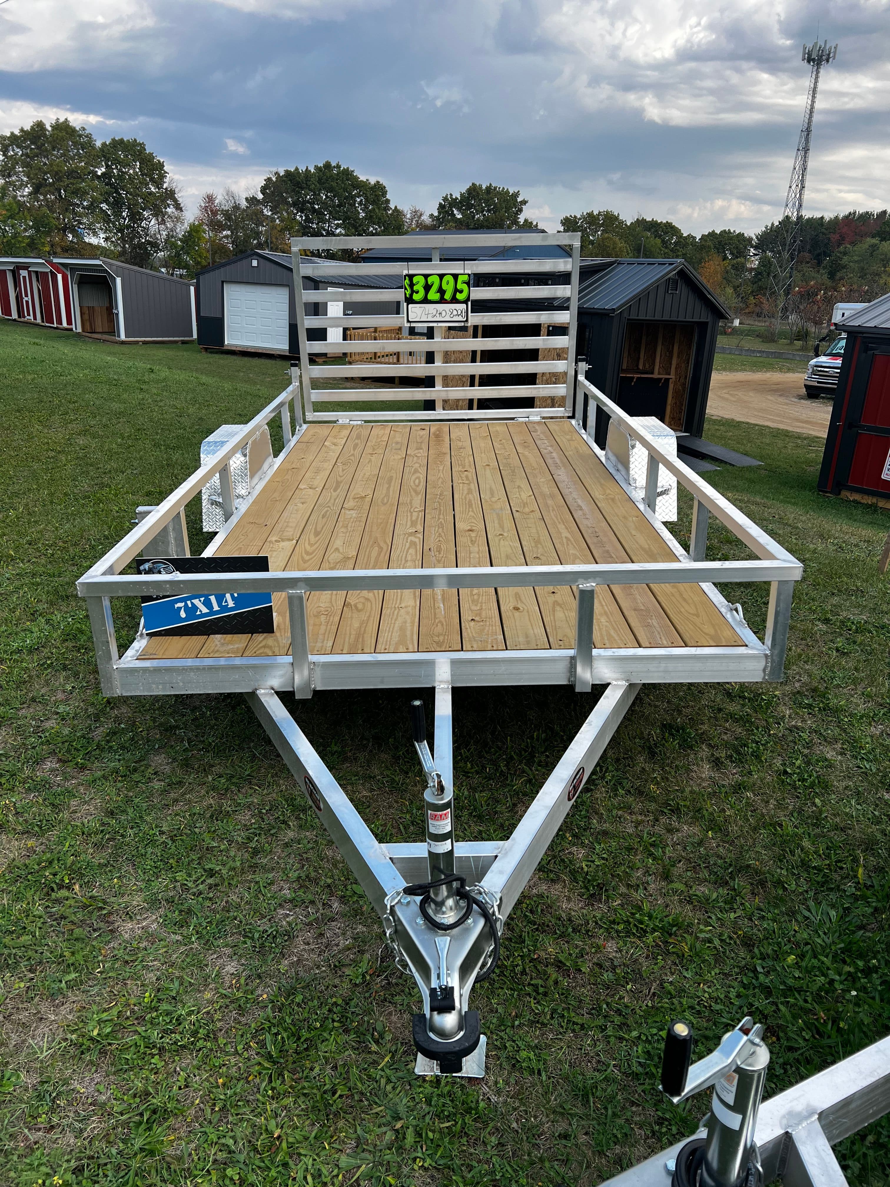 7x14 Aluminum Pro Utility Trailer