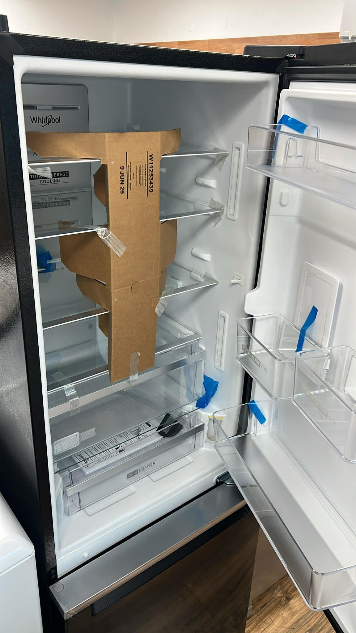 12.7 Cu. Ft. Bottom-Freezer Counter-Depth Refrigerator - Black