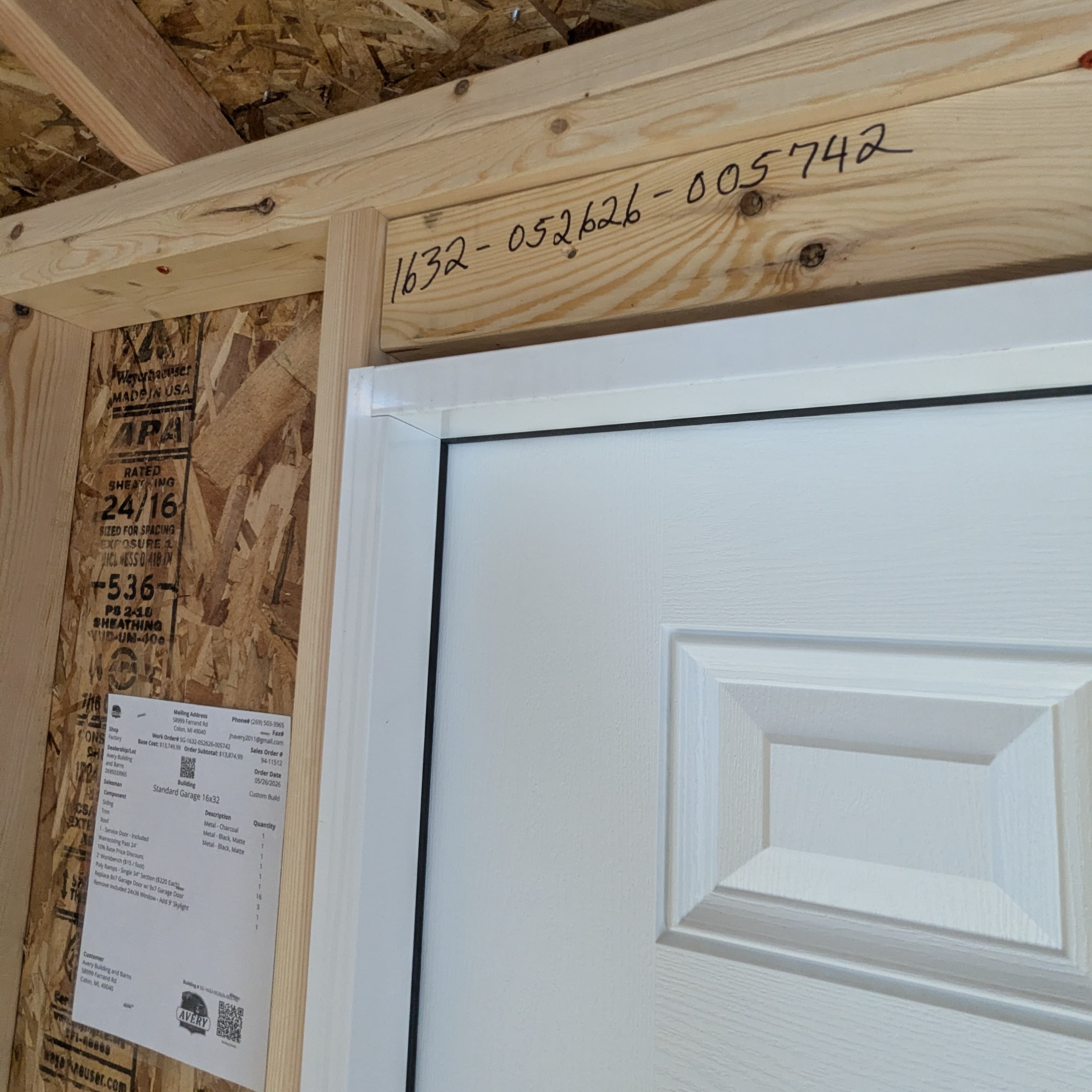 Standard Garage 16 x 32