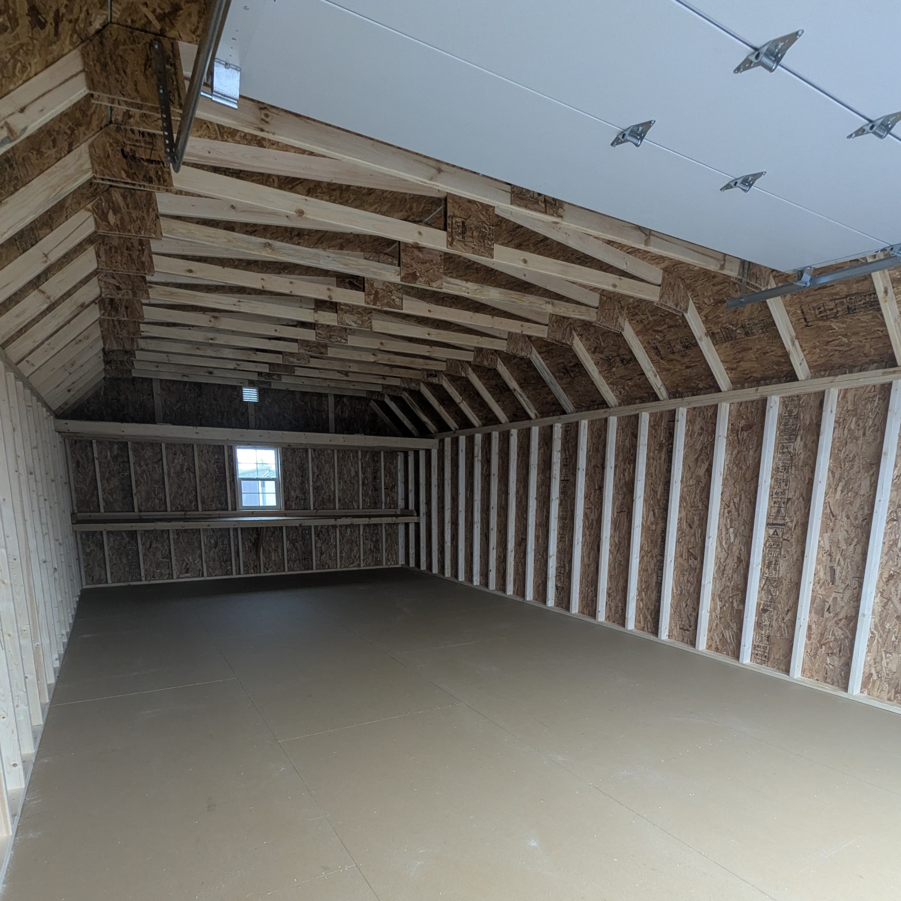 Lofted Garage 16 x 32